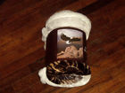 430000849932 Silky Touch Sherpa Throw Blanket Animal Print Eagle