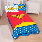 43223-849 Wonder Woman Kids Girls Twin Bedding Plush Blanket 666628236384
