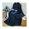 43224-7212 Pavilia Wearable Fleece Blanket Arm Sleeves Front Pocket 819594020048