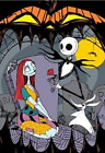43237-118912 Disney Nightmare Before Christmas Throw Scare House Micro 190604016214