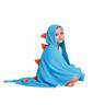 43398-39616 Softan Dinosaur Hooded Blanket For Kids Toddler Wearable 785197634237