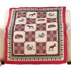 43897 Collections Northwoods Cabin Patchwork Quilted Throw Blanket By Etc