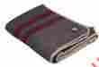 44-043-00909 Alpaca Warehouse New 100 Natural Yarn Merino Wool Woven Blanket Throw 909 Gray Queen Size