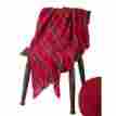 47539 Saro Woven Blanket Throw Classic Red Plaid 642892947539 47539 Saro Woven Blanket Throw Classic Red Plaid 642892947539