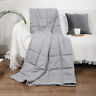Zlt48x72in15bqh01 48x72inch Weighted Blanket 15 Lbs For Adults And Kids Better Sleep Reduce Stress