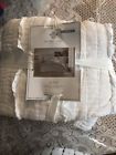 490601502322 Simply Shabby Chic Ruffle Quilt White King Nwt
