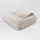 490620206829 Threshold Sweater Knit Blanket Full Queen With Tags 490620206829 Threshold Sweater Knit Blanket Full Queen With Tags
