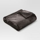 490620207666 Threshold Twin Microplush Blanket Incredibly Soft Polyester
