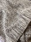490620207840 Threshold Sweater Knit Throw Blanket Charcoal Gray White 490620207840 Threshold Sweater Knit Throw Blanket Charcoal Gray White