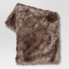 490671012639 Threshold Faux Fur Throw