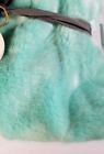 490740500012 Target Teal Faux Fur Throw Blanket