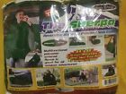 50210 The Sherpa Reversible Fleece Blanket Poncho Green As 692758336229