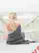 503dv Barefoot Dreams New 147 Cozychic Throw Graphite 54 X 72