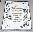 508q Unbranded Serenity Prayer Tapestry Throw 680031563899