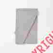 Kd-2002dgth 50x60 Quiltbay Ian Solid Gray Throw