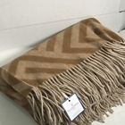 512871 Sonoma Williams Nwt Chevron Cashmere Throw