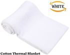 51605 Linen Clubs Soft Premium Cotton Thermal Blanket In 670045516059
