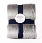 52234-fle-125a-fgry Markethouse New Faux Fur Throw Blanket Inch Soft 778267162501