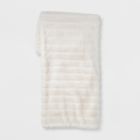 53034203 Project Texture Faux Fur Throw Cream
