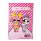 53079371 Surprise Glitter Gals Bed Blanket Twin Nwt Cartoons 073558760030