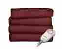27045758161 58161 Electric Throw Blanket Sunbeam Fleece Heat Warm Comfortable New Soft Fabric Polyester