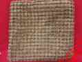 S8141c 60" Cloud Throw 53" Brown Topstitched Chooty