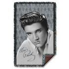 Elv832 60 36 Sublimation Presley Elvis Throw Woven Blanket " Tapestry Moves