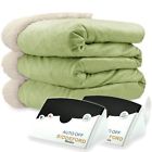 6004-9051rm-635 Pure Warmth Biddeford Fleece Electric Heated Blanket King 657812158063