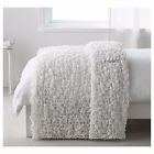 601.315.93 Ofelia Ikea Blanket White 51 X 67 Stretchable Textured Bedspread