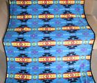 602401556317 Unbranded New Blue Southwest Aztec Fleece Throw Gift