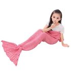 603097648874 Roluck Mermaid Tail Blanket Handmade Warm Keeper Autumn
