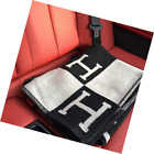603481583736 Emoji Fun Slippers Wool Cashmere Knitted Throw Blanket