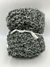 6083330 Pottery Barn Colossal Handknit Throw Blanket Heathered Gray