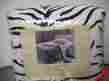 61-00003-t-zeb Lavish Home Fleece Blanket Sherpa Backing Soft And Warm Zebra Print 886511246638