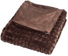 61-70-br Lavish Home Brown Plush 0886511526822