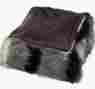 61-73-br Trademark Global Luxury Long Haired Throw In Brown 886511526891