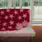 61a-18656 Bedford Home Throw Blanket Jacquard Stars 886511318656