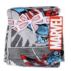 632878421344 Marvel Gray Blue Red Cartoon Super Hero Printed
