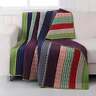636047348869 Greenland Home Fashions Marley Quilted Cotton Throw Carnival