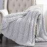 645470224688 Amrapur Overseas Luxury Chunky Knit Acrylic Bed Sofa