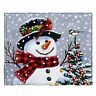 647603889771 Dawhud Direct Snowman Super Soft Plush Fleece Throw