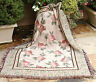 656729690369 Kensington Row Home Collection Throws Cottage Rose Tapestry
