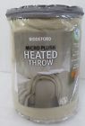 657812145926 Biddeford Blankets Micro Plush Digital Heated Throw