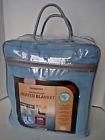 657812150814 Biddeford Heated Blanket King Blue Micro Plush New