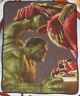 670711147921 Unbranded New Hulk Vs Ironman Plush Throw Gift