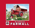 674284102110 Unbranded Farmall Fleece Blanket Big Red