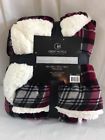 675716978228 Great Hotels Collection Microlight Reverse To Sherpa Throw