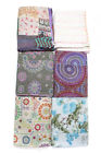 676685039521 Designer Kantha Unisex Abstract Silk Throw Blankets Lot