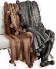 689439816972 Throw Hotel Collection Pom Blanket Gold Only At Macys 340
