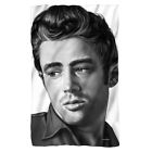 700064769034 James Dean Stare Sublimation Fleece